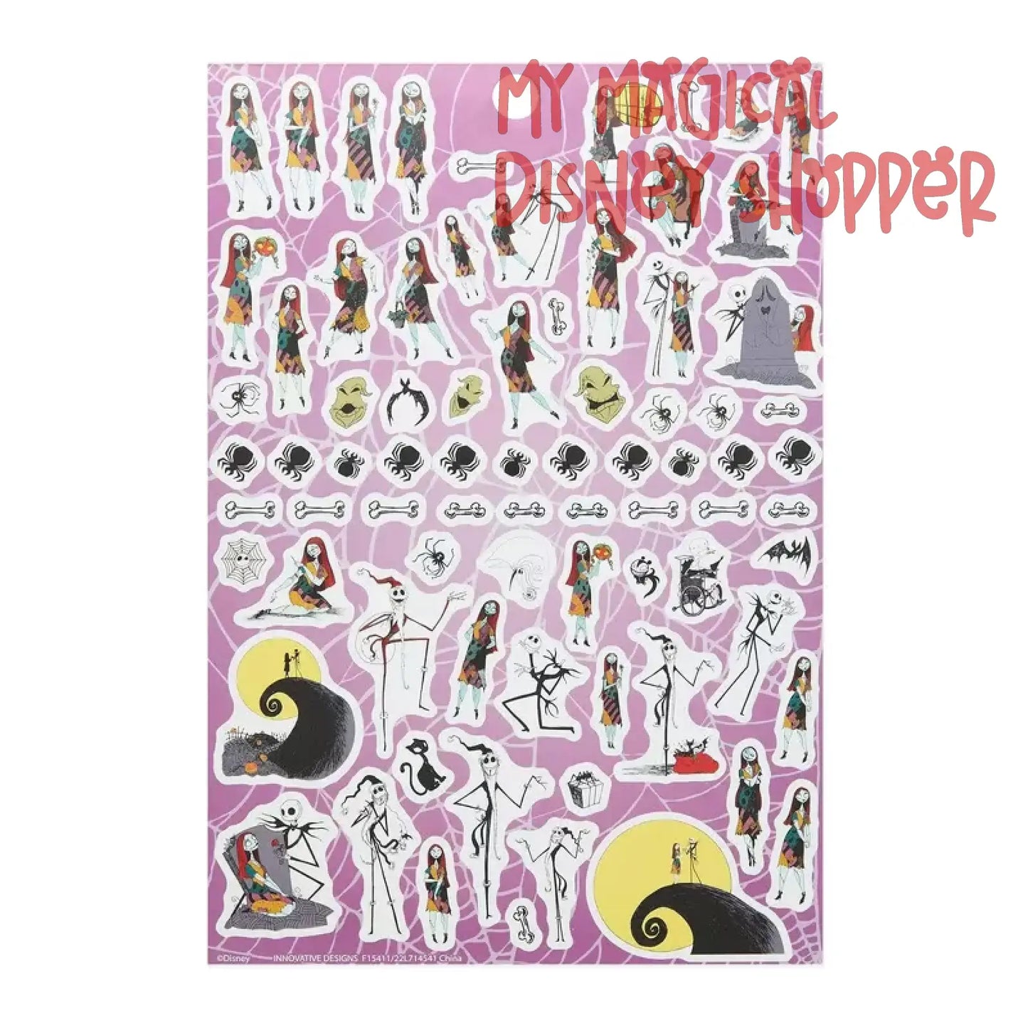Disney Nightmare Before Christmas Sticker Book, 300 Stickers