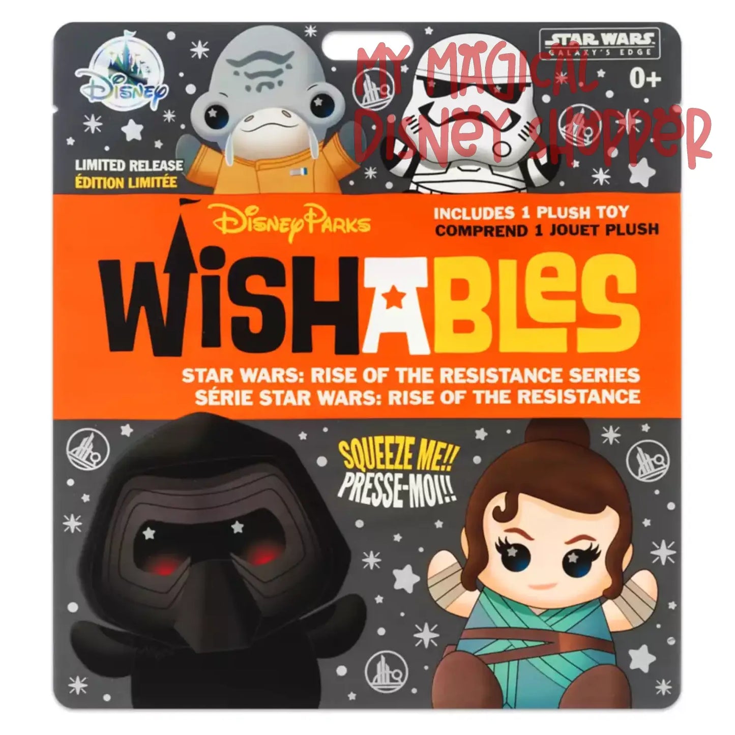 Star Wars: Rise of the Resistance Series – Micro – Limited Release Disney Parks Wishables Mystery Plush
