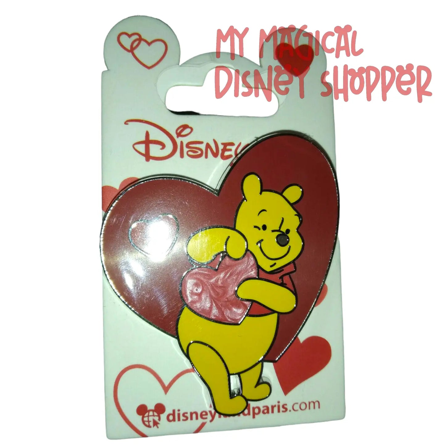 Disneyland ParisWinnie the Pooh Valentine’s Day Series Pin