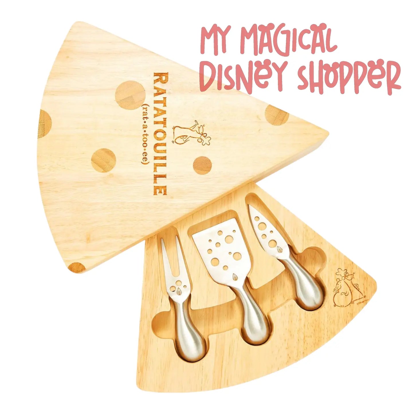 Disney Pixar Ratatouille Cheese Board Set