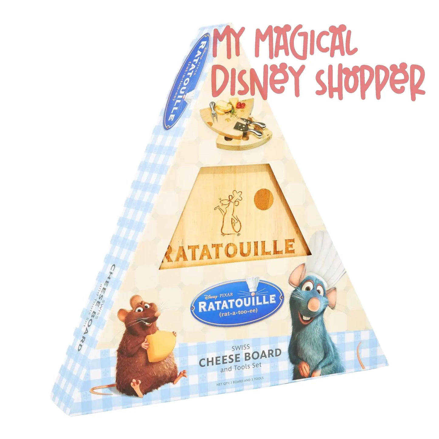 Disney Pixar Ratatouille Cheese Board Set