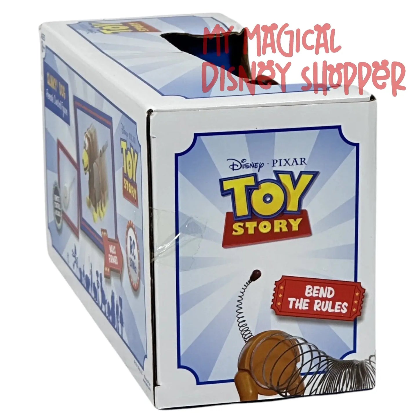 Disney Pixar Slinky Dog Remote Control Figure Walks Forward Rc 27mhz
