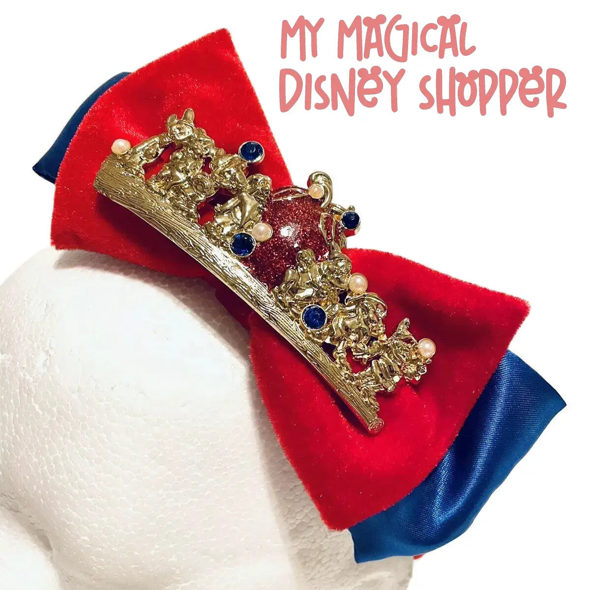 Disney Princess Snow White Costume Headband 🍎👑✨