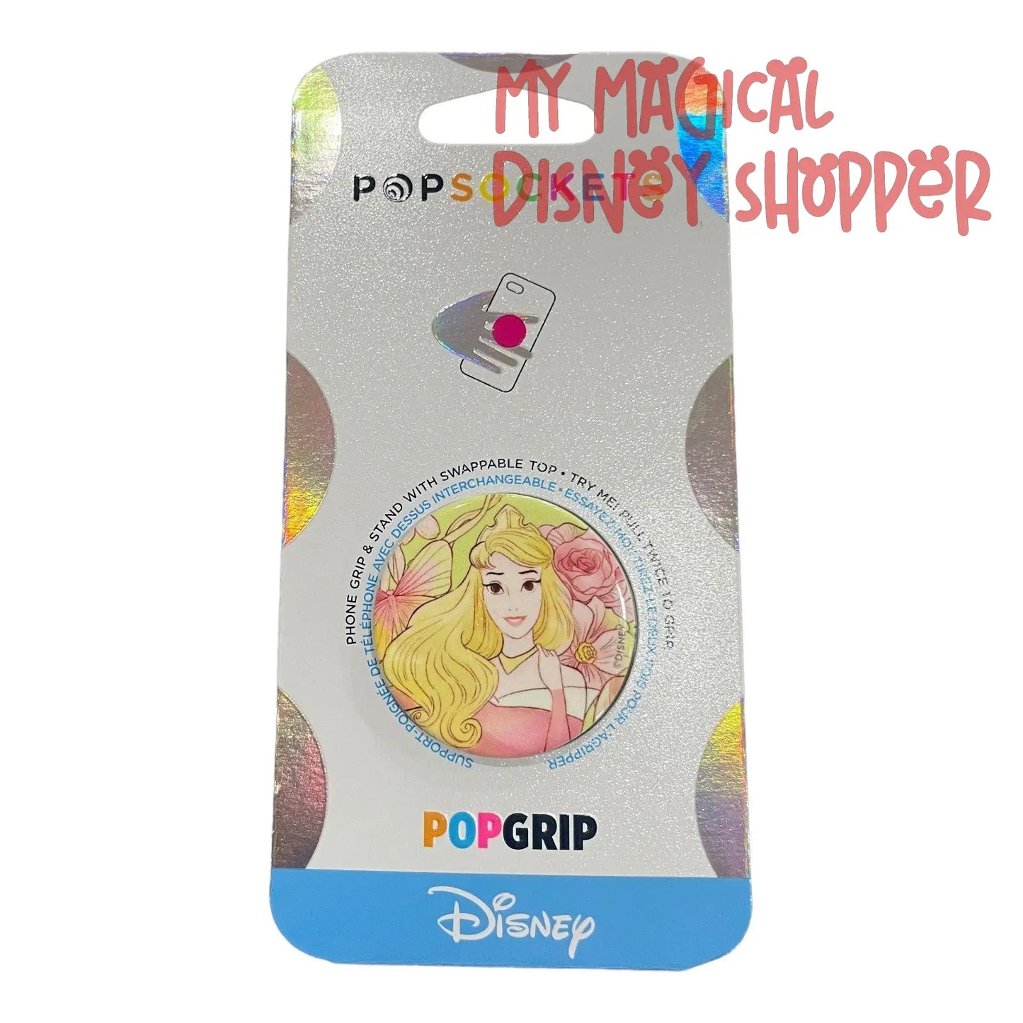 Disney Princess Watercolor Aurora PopSockets PopGrip