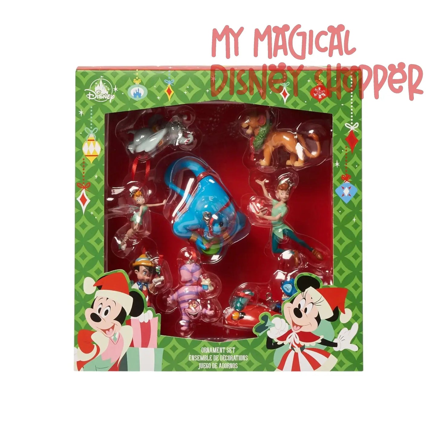 Disney Sketchbook Ornament Set - Mini Disney Classics