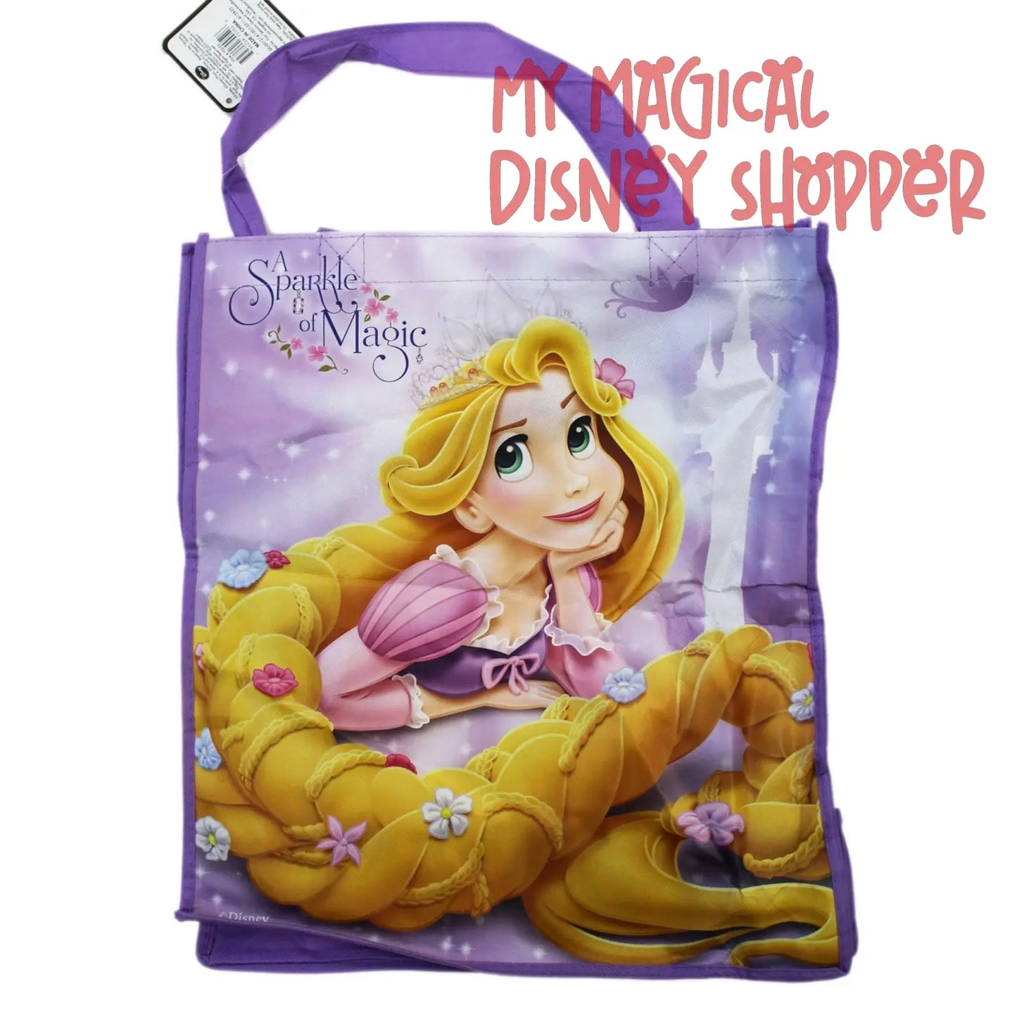 Disney Tangled "A Sparkle of Magic" Reusable Shopping Bag - Gently Used