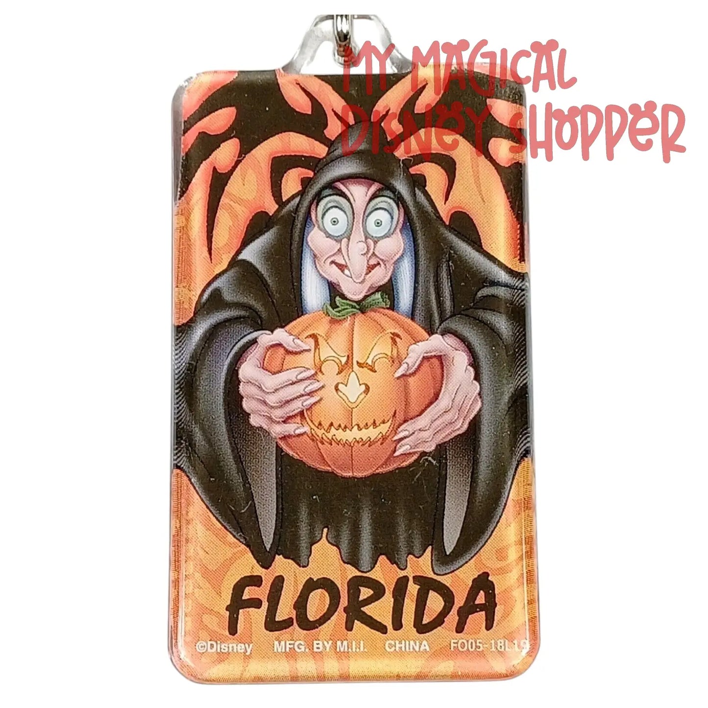 Disney Villains Evil Queen Florida Keychain
