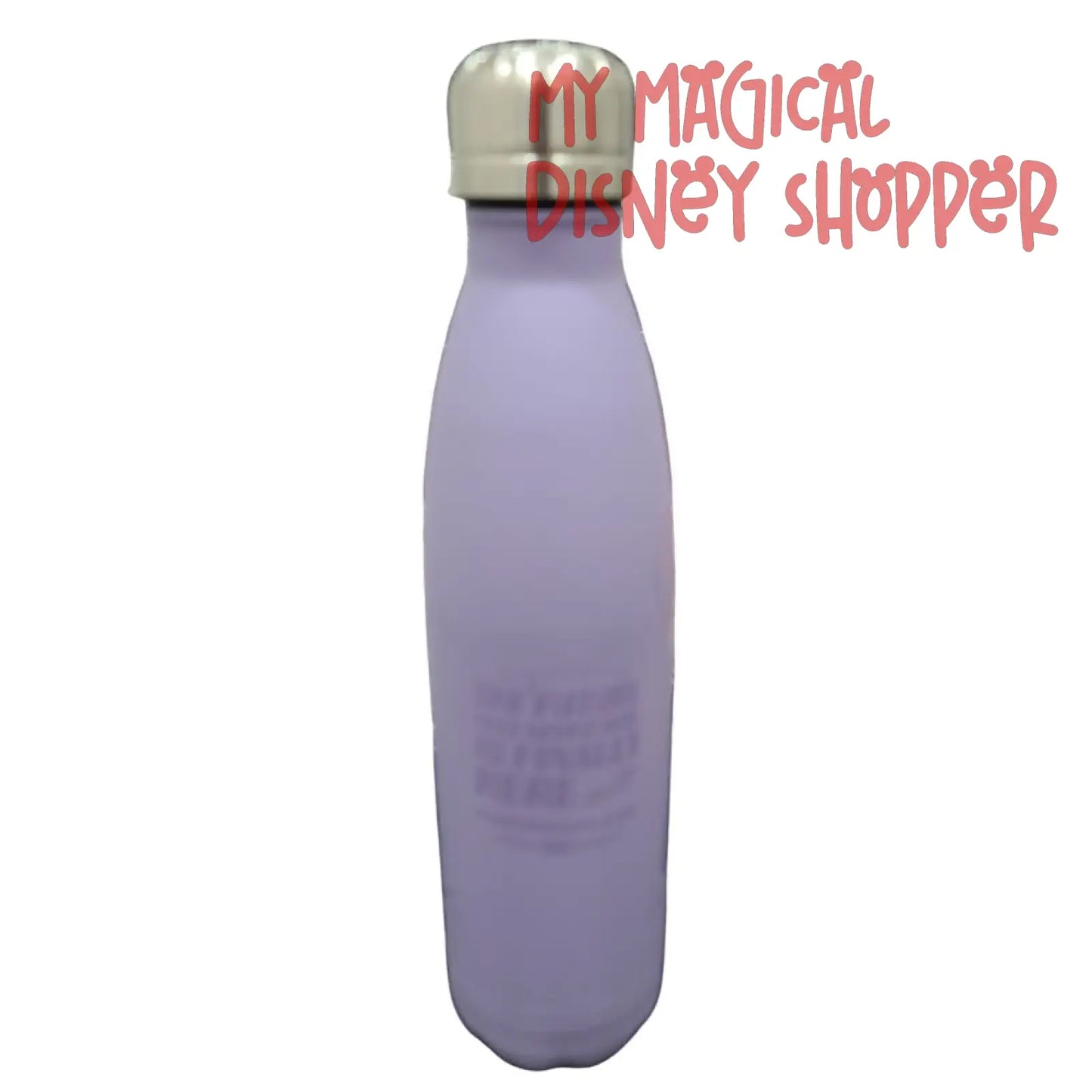Disney Water Bottle - Tomorrowland Purple Wall