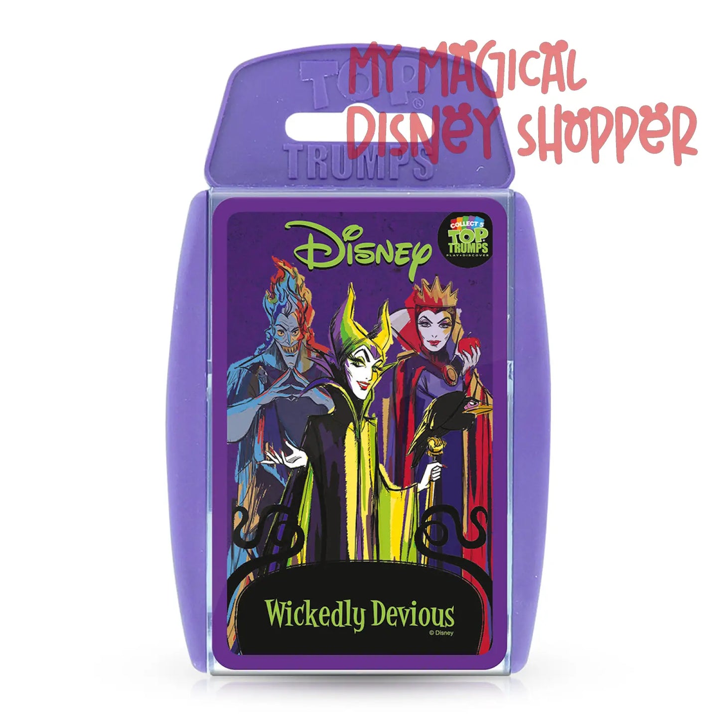 Disney Wickedly Devious Top Trumps Card Game