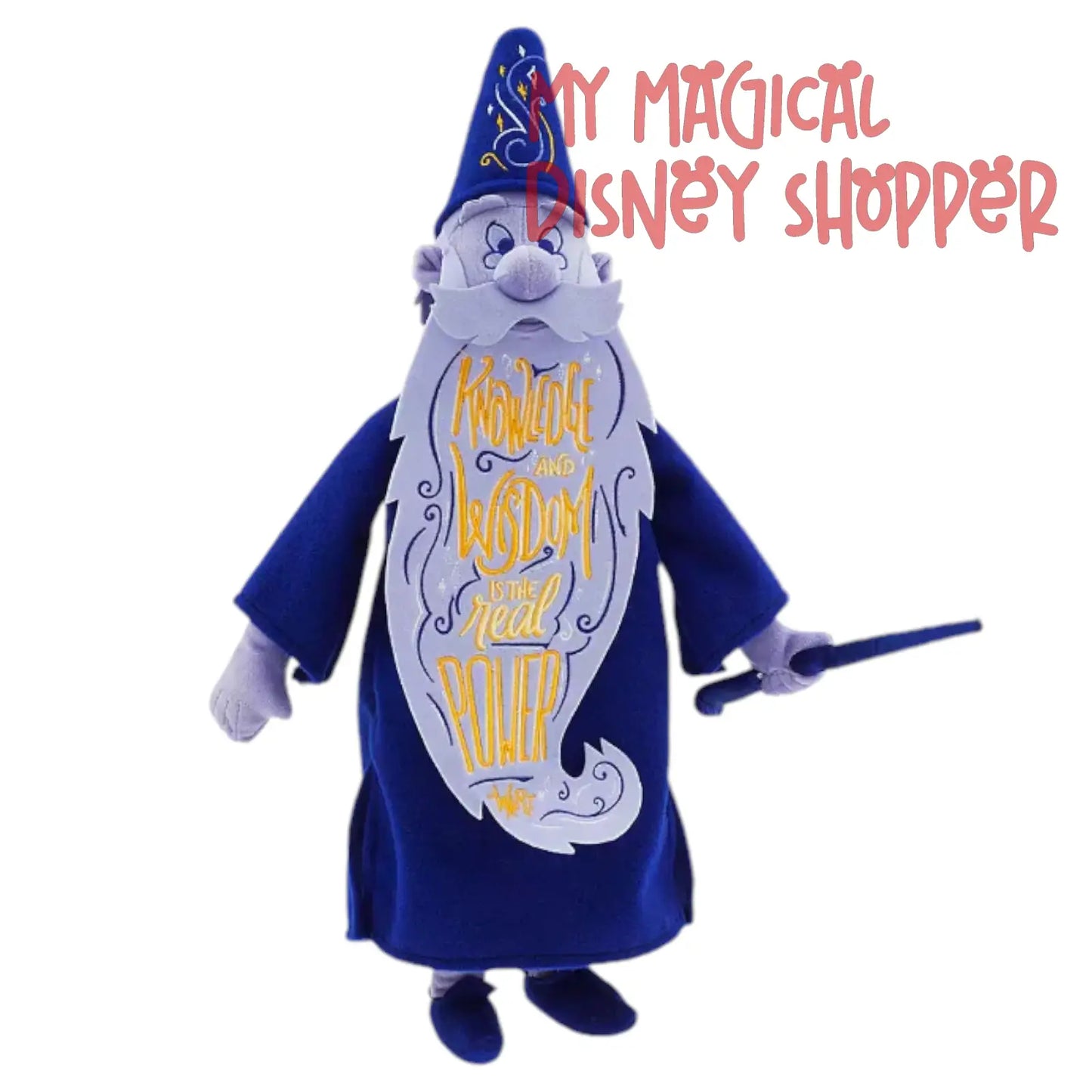 Disney Wisdom Merlin Plush - Limited Release - Series #9
