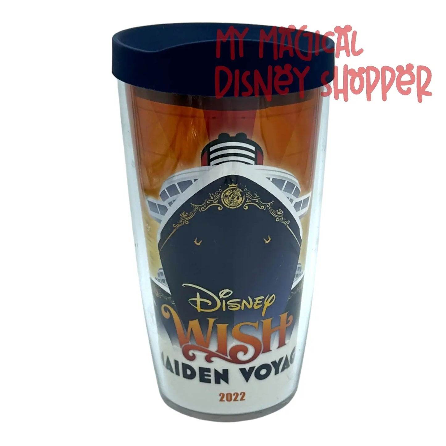 Disney Wish 2022 Maiden Voyage Tervis