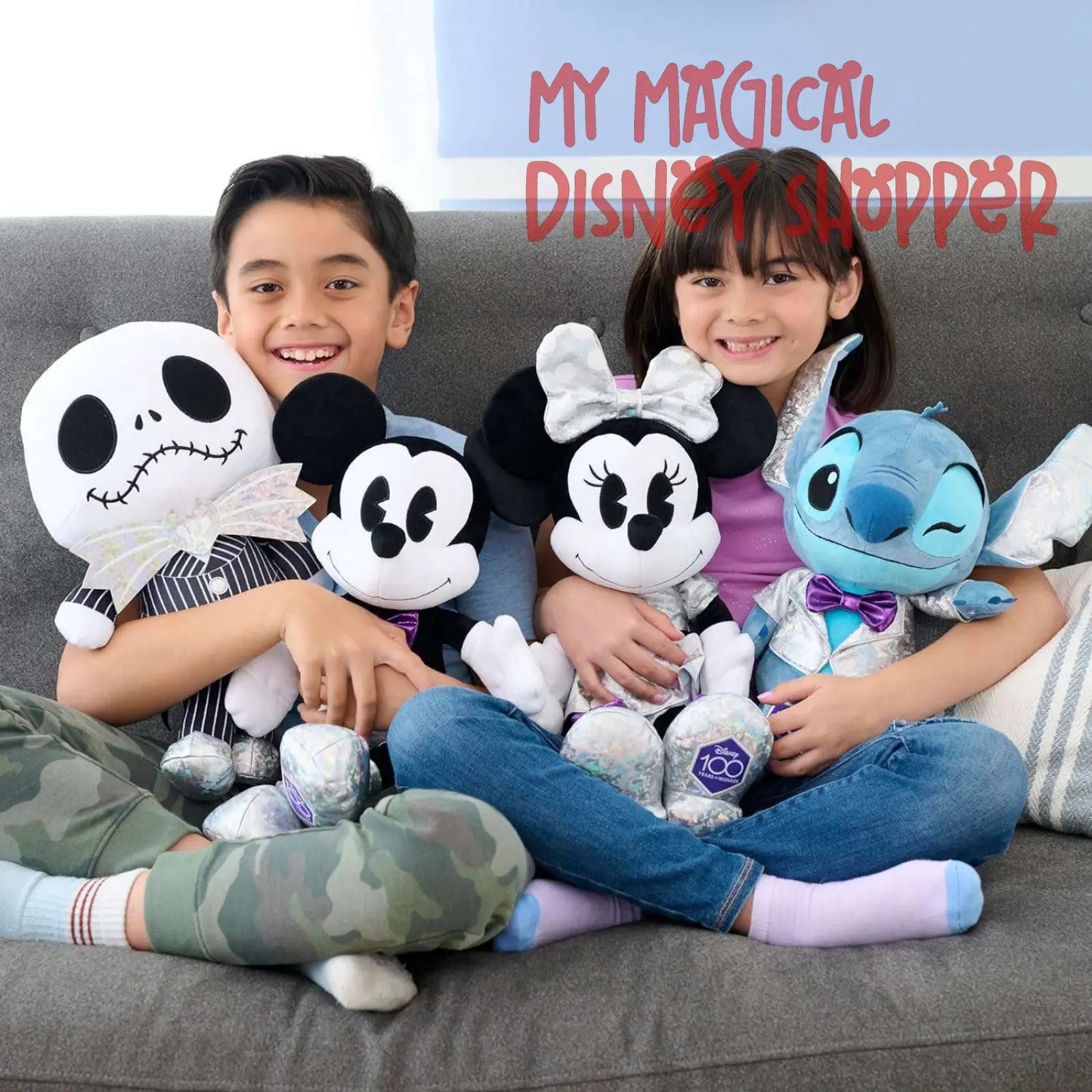 Disney100 19" Large Plush - Mickey or Minnie