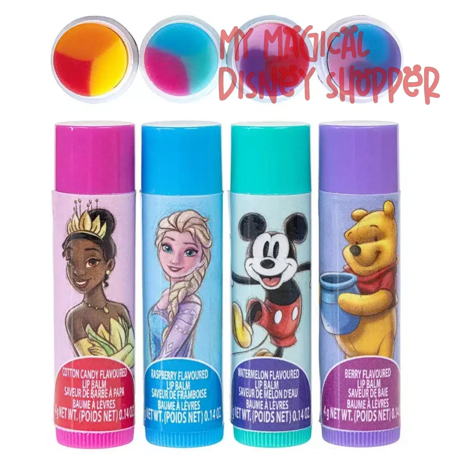 Disney100 Swirl Lip Balm With Tin - 5 Pieces