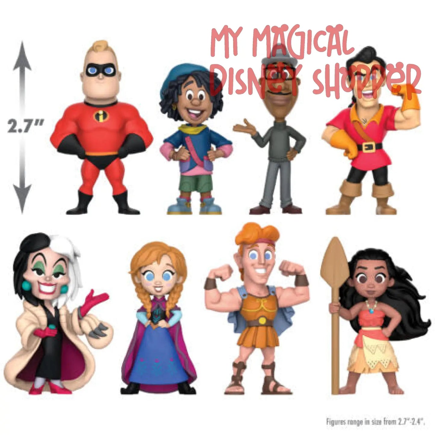Disney100 Years of Relentless Pursuit Celebration Collection – 8-Figure Pack (Limited Edition)