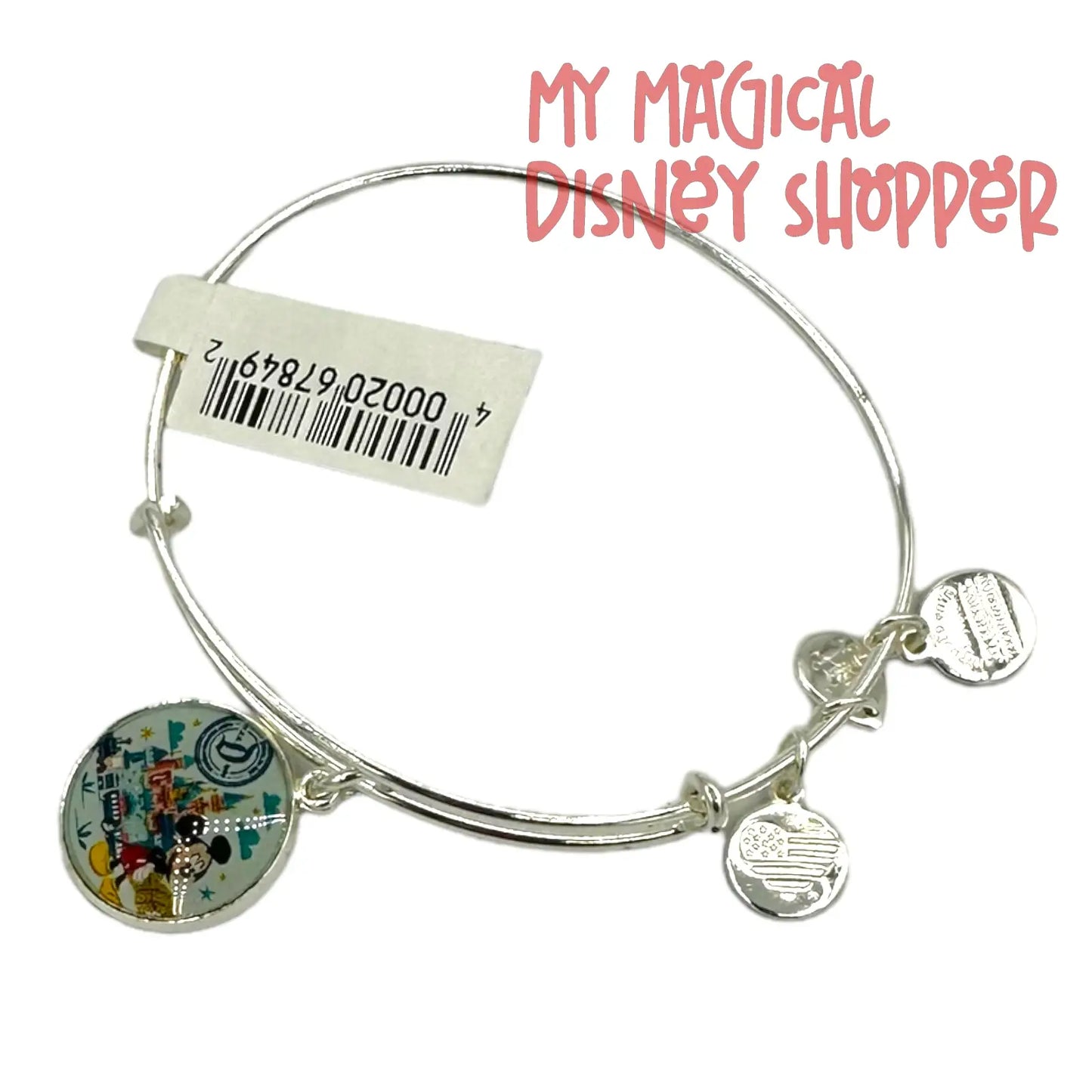 Disneyland Mickey Mouse Passport Alex and Ani Bracelet