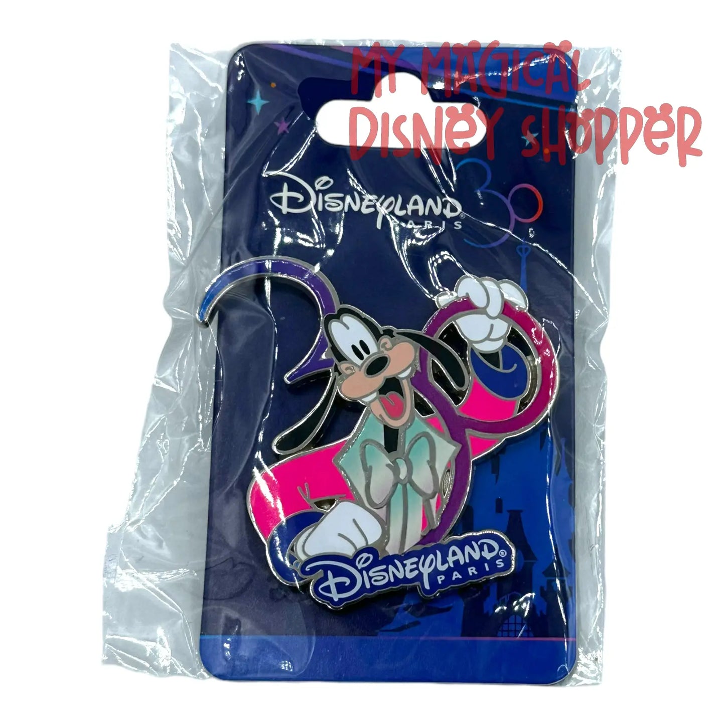 Disneyland Paris 30th Anniversary Goofy Pin