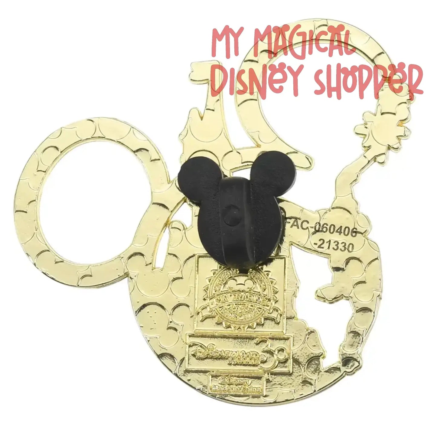 Disneyland Paris Tinker Bell 30th Anniversary Mickey Icon Pin