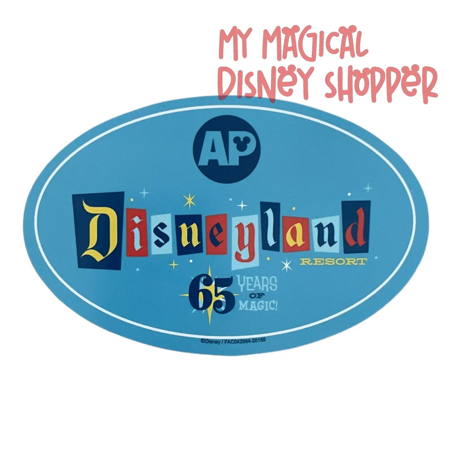 Disneyland Resort - 65 Years of Magic - Annual Passholder Magnet