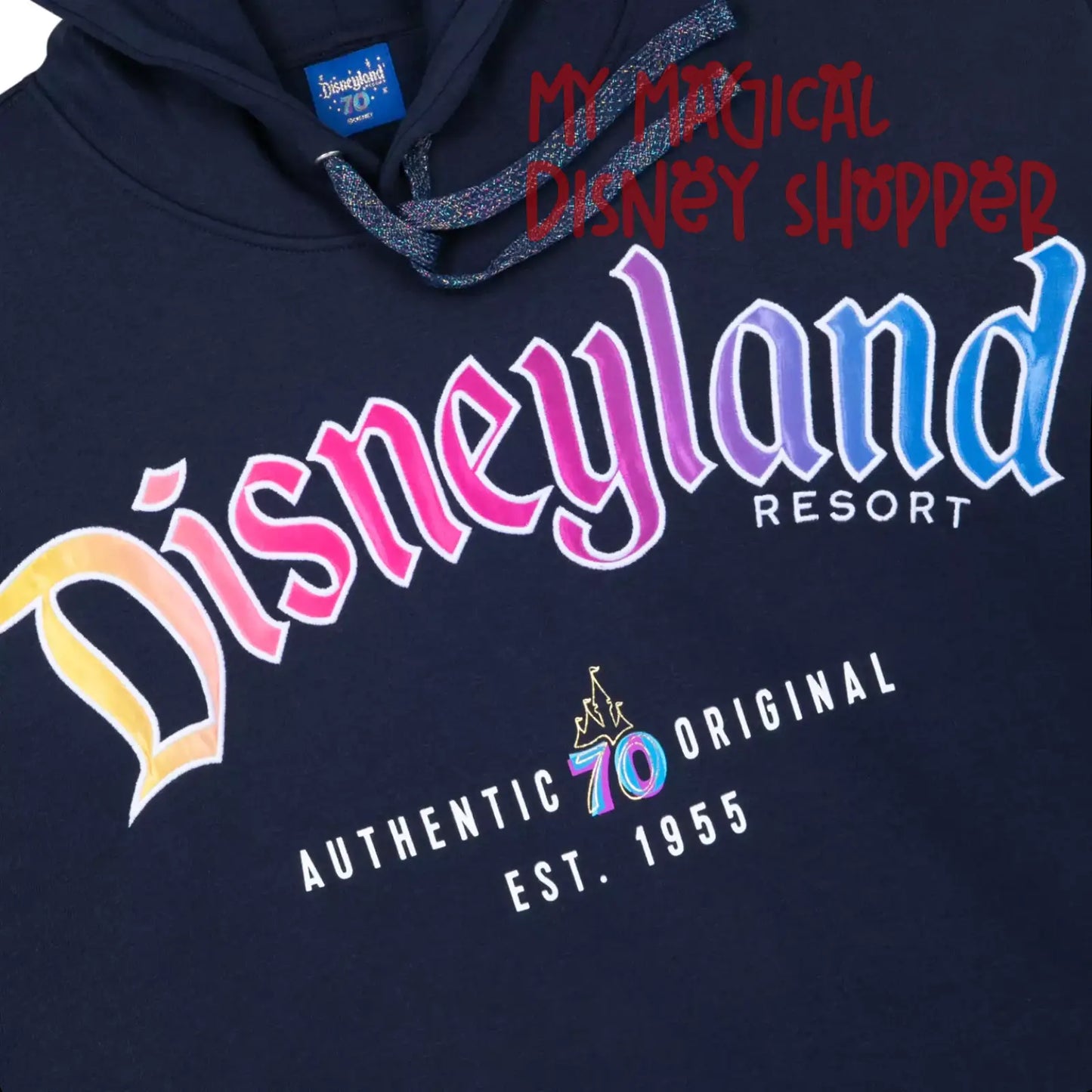 Disneyland Resort 70th Anniversary Pullover Hoodie for Women