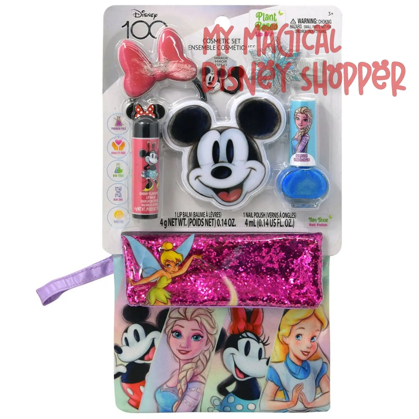 Play Cosmetics Set with Mini Zipper Bag