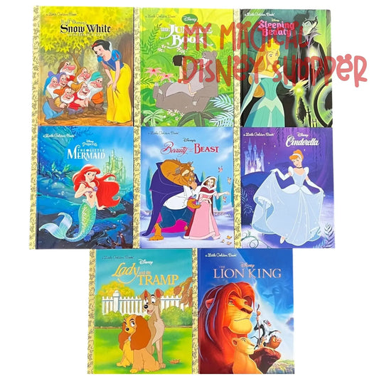 Disney’s Classic Little Golden Book Library Box Set, 8 Books