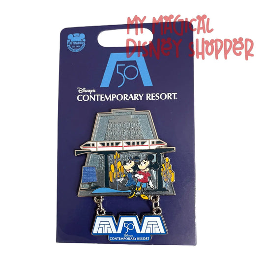 Disney's Contemporary Resort 50th Anniversary Pin - Limited Release