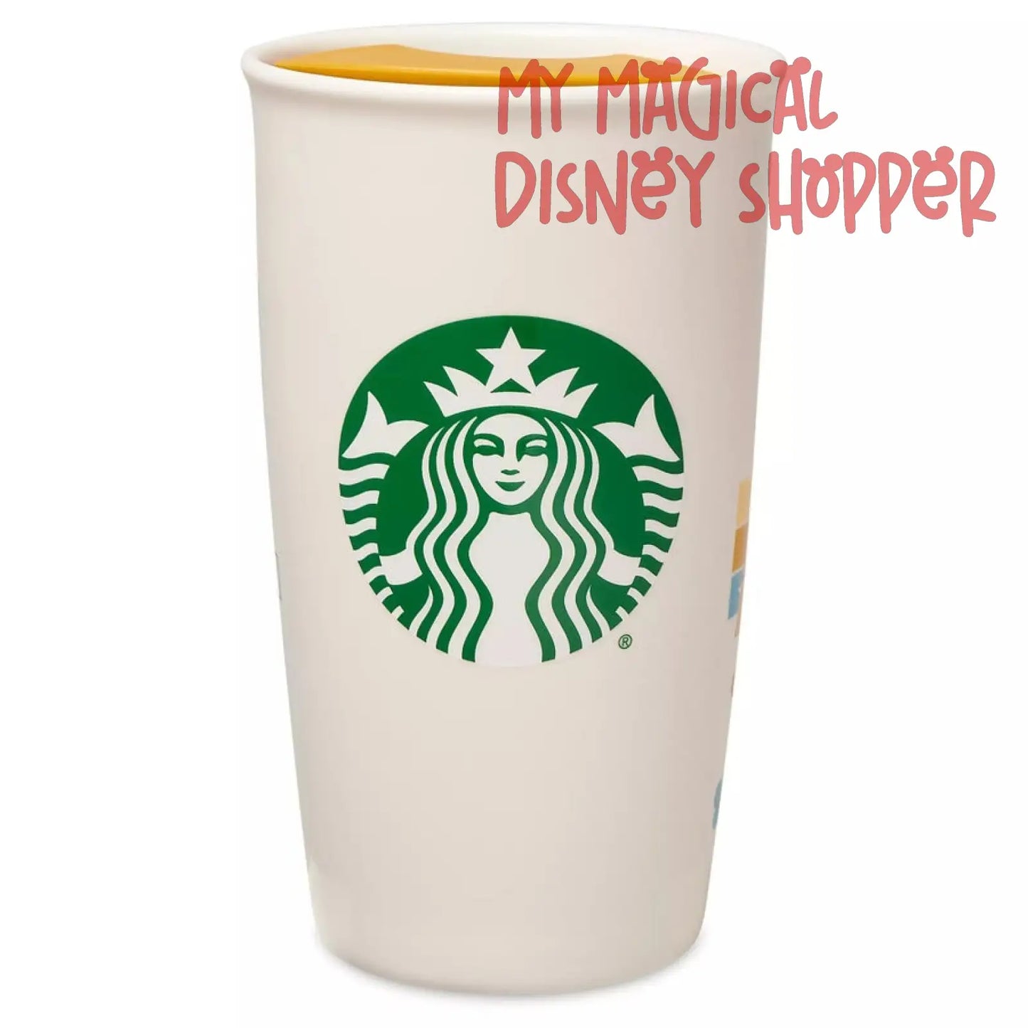 Disney's Hollywood Studios Starbucks Ceramic Travel Tumbler