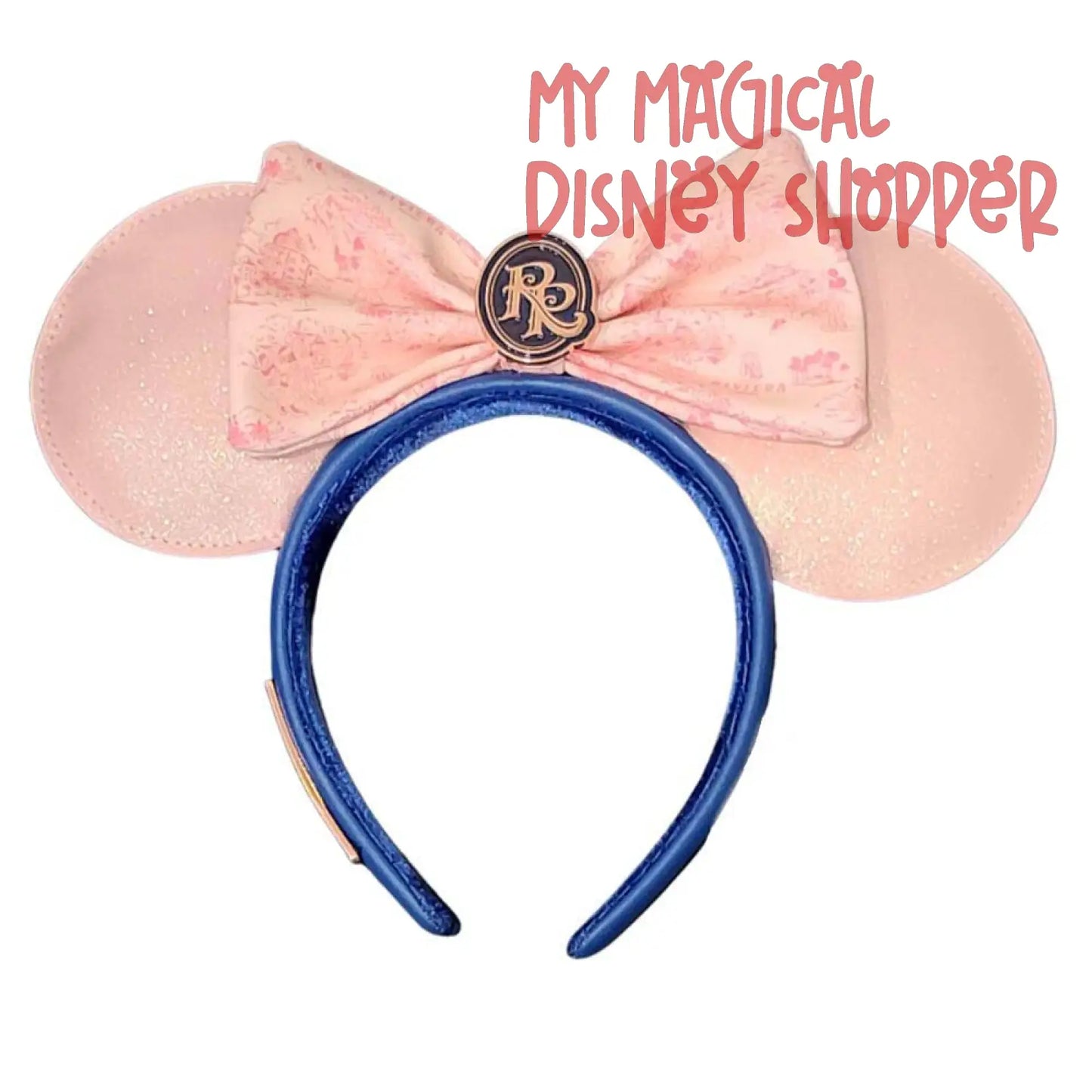 Disney's Riviera Resort Pink Loungefly Minnie Ears Headband