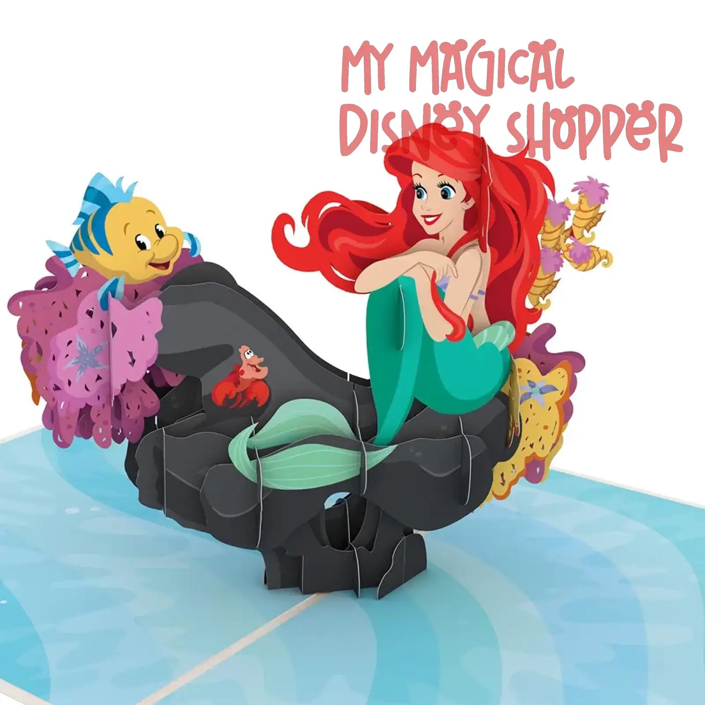 lovepop Disney's The Little Mermaid Birthday 5''x7'' Card