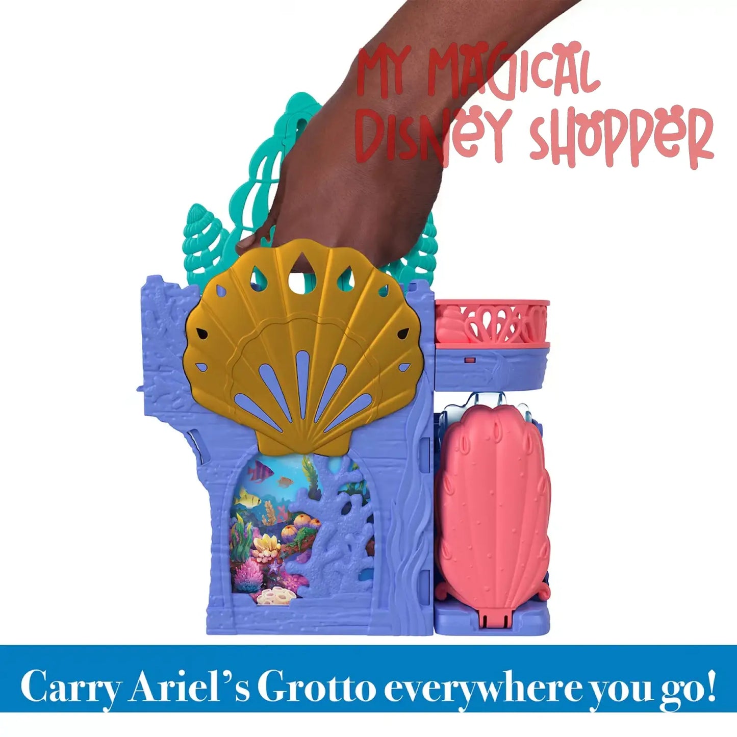 Disney's The Little Mermaid Storytime Stackers Ariel's Grotto Playset by Mattel