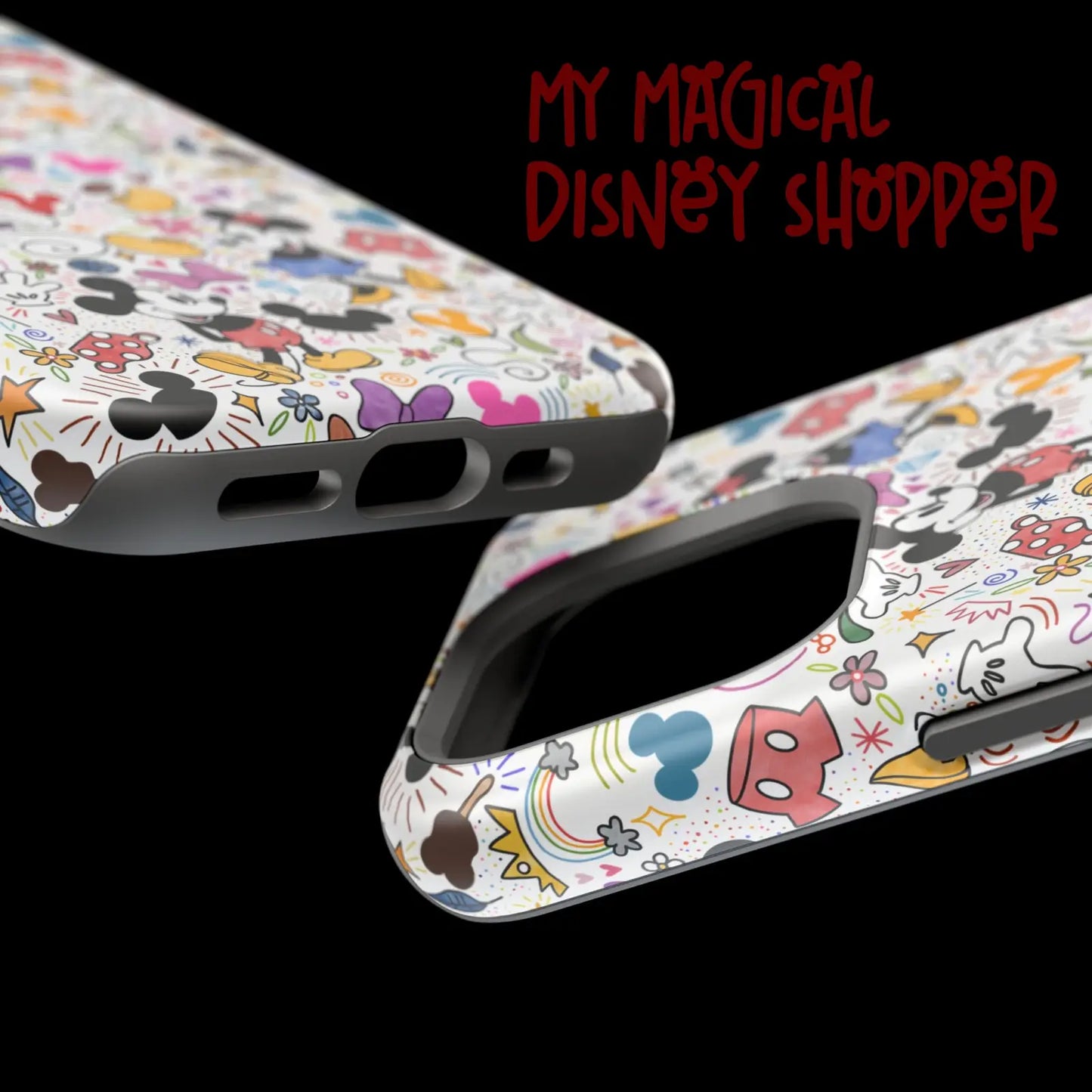 Doodlebug Mickey and Minnie MagSafe Tough iPhone Case