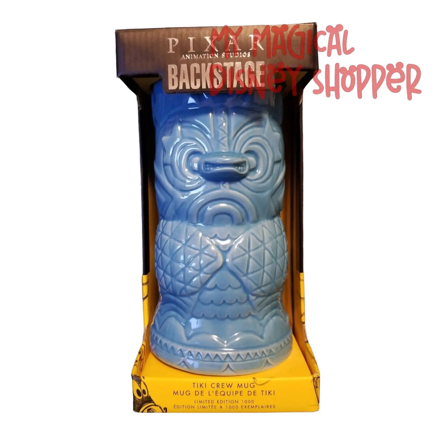 Ducky and Bunny Pixar Backstage Tiki Crew Mug Limited Edition - D23 Expo 2019 Exclusive