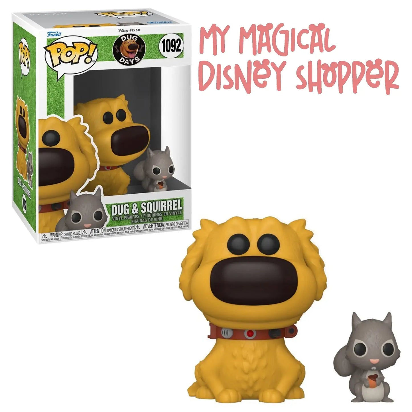 Dug Days Dug with Squirrel Funko Pop! Vinyl Figure #1092
