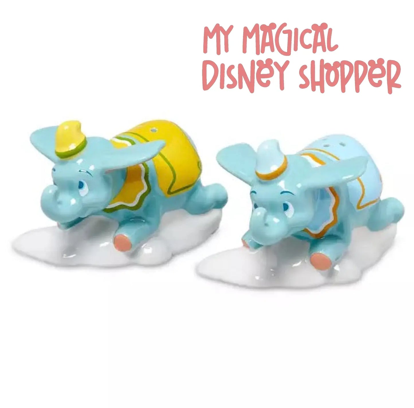 Dumbo Disney Salt & Pepper Shaker Set