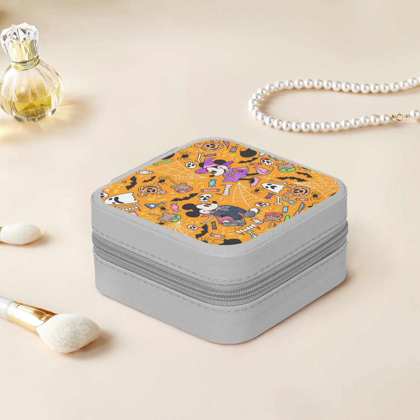 Mickey's No So Scary Leather Jewelry Box