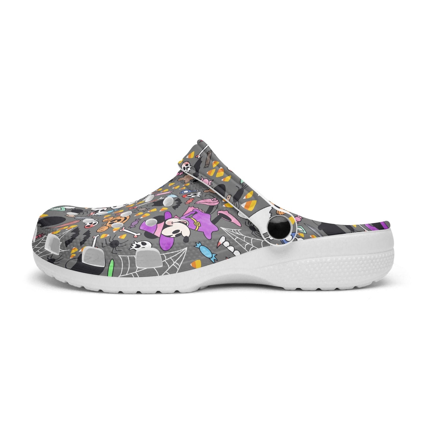 Not So Scary All Over Printed Clogs