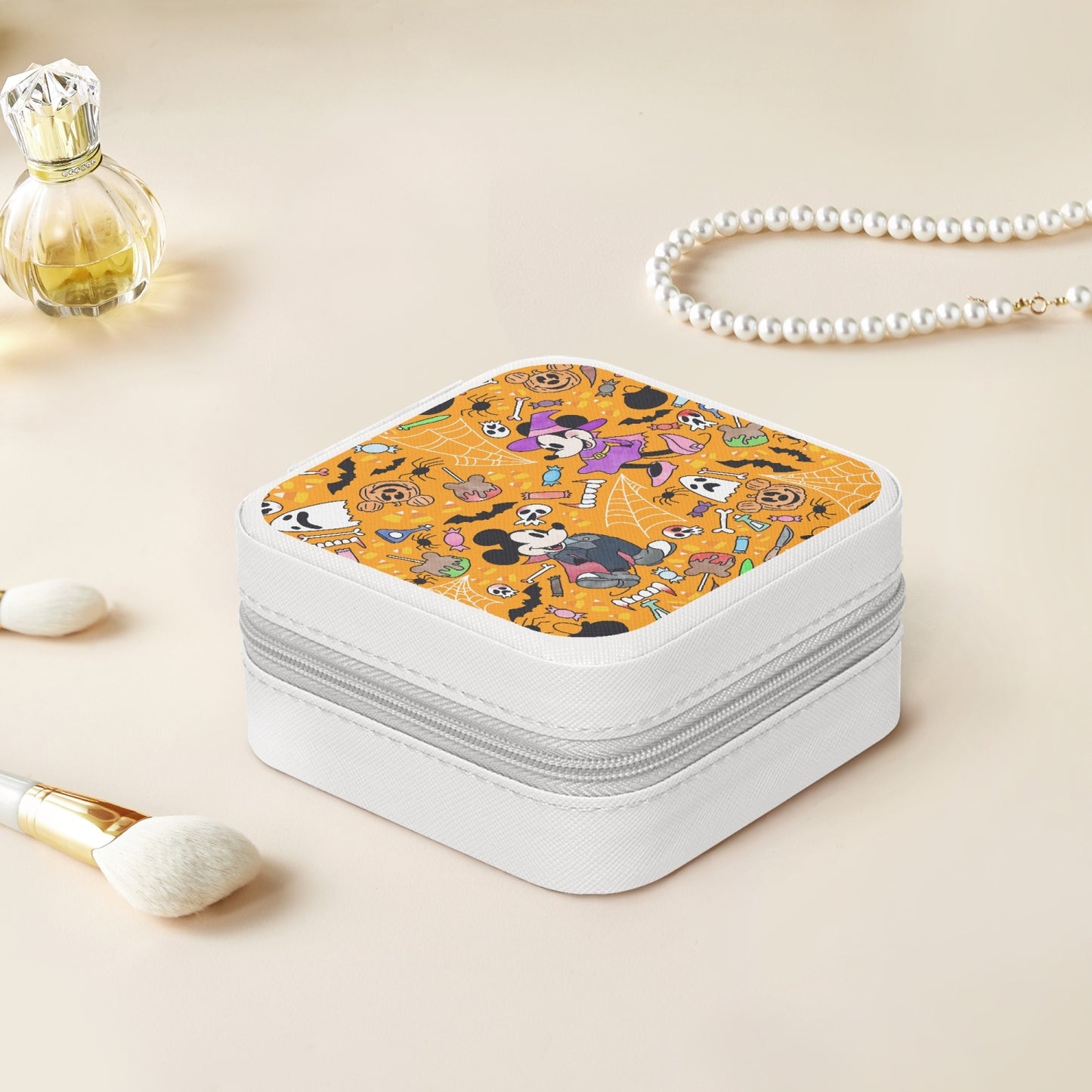 Mickey's No So Scary Leather Jewelry Box