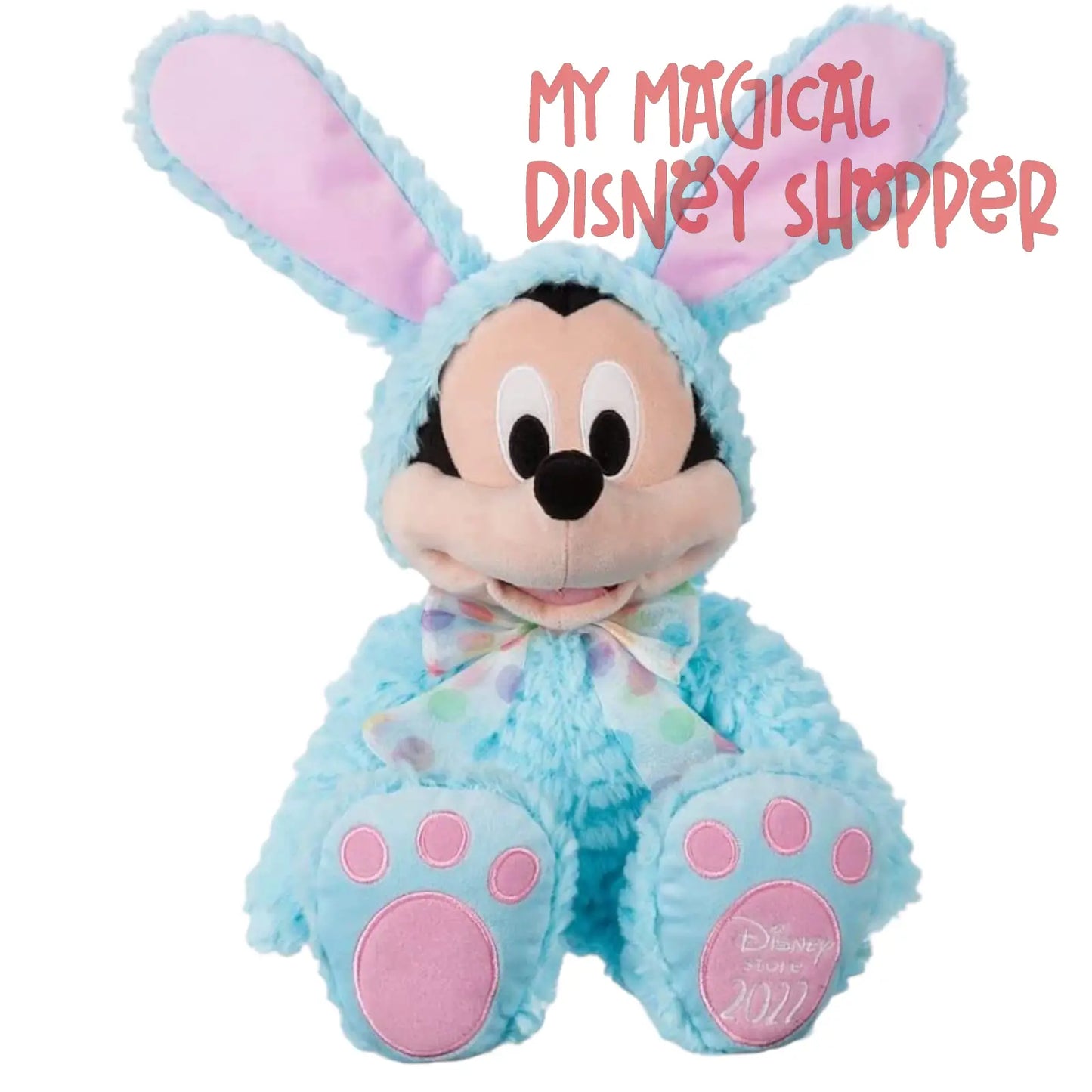 Easter Bunny Mickey Mouse Plush 2022 – 14 Inches