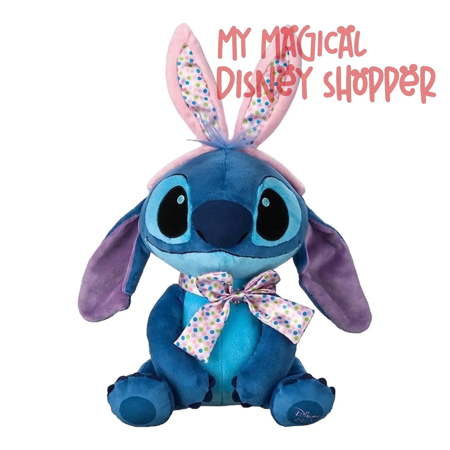 Easter Stitch Plush Bunny