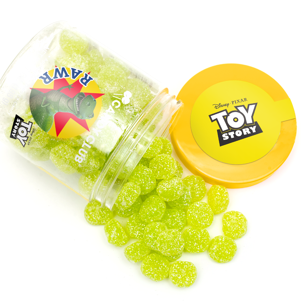 Rex Sour Apple Dino Eggs Candy - Toy Story