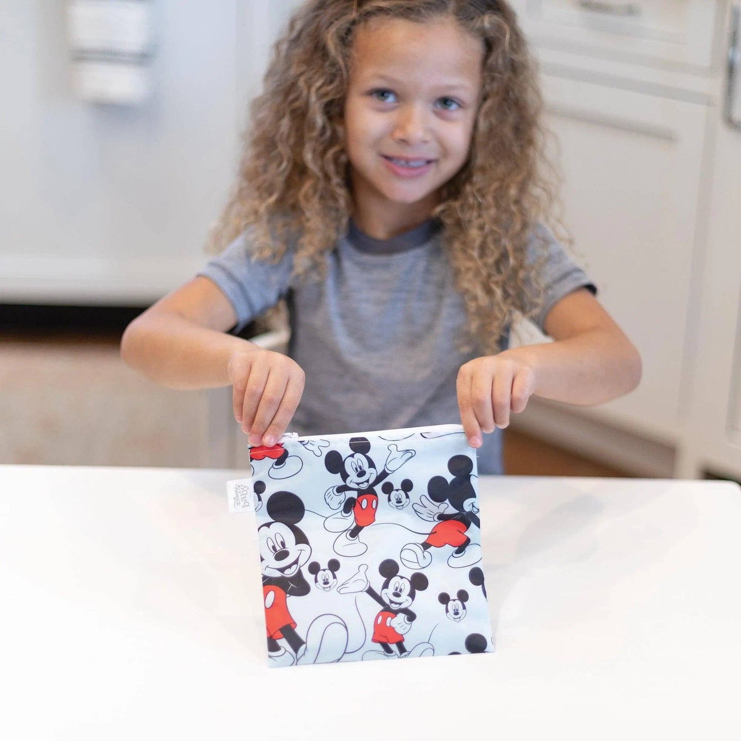 Mickey Mouse Reusable Snack Bag, Large