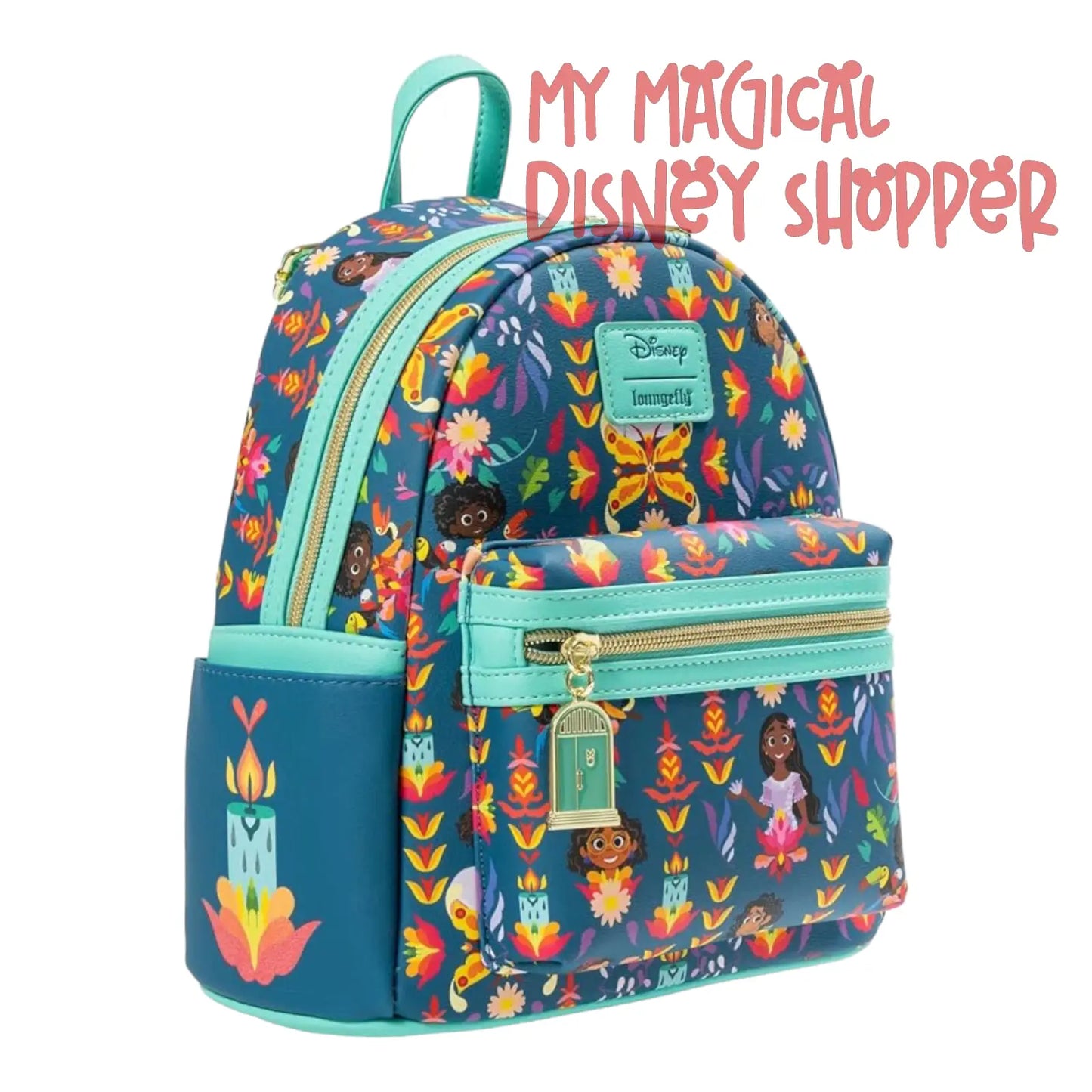 Encanto Familia Madrigal Glow in the Dark Mini Backpack - Mirabel