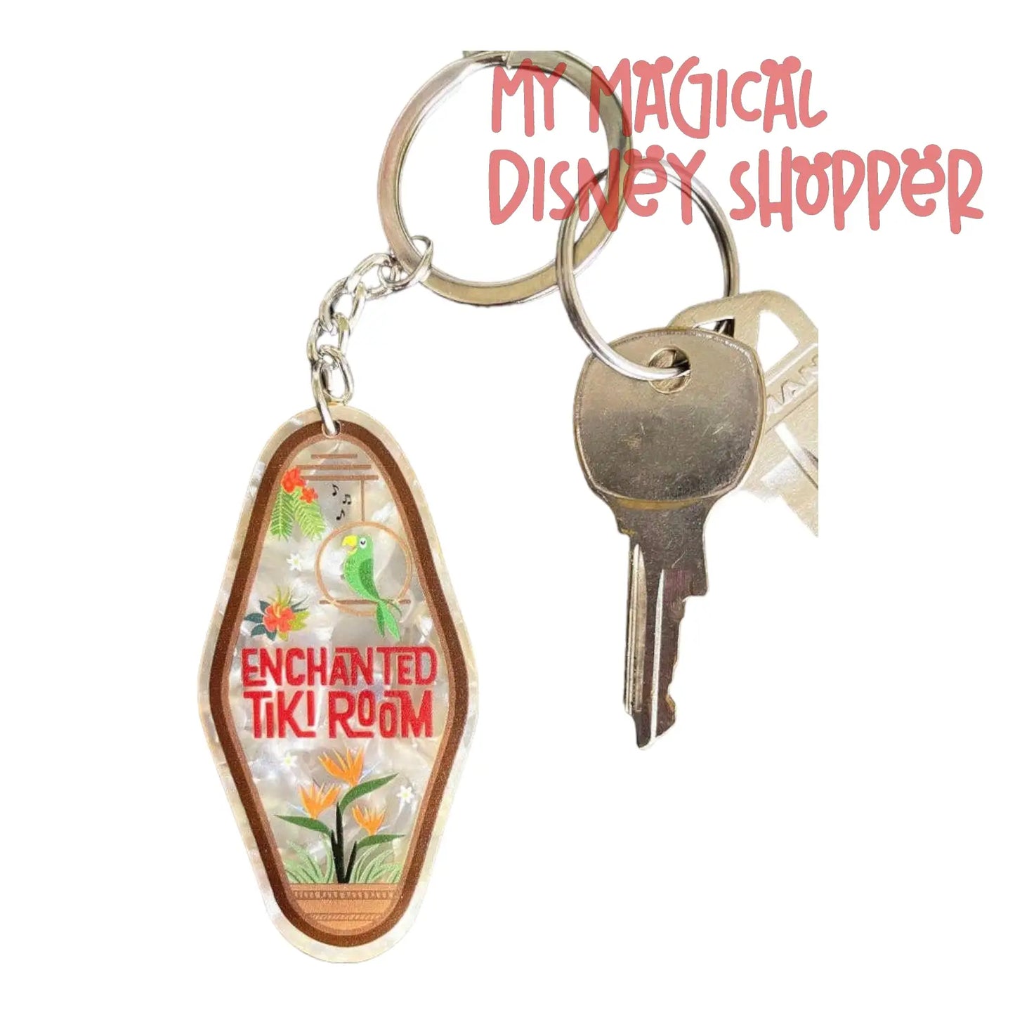 Enchanted Tiki Room Acrylic Keychain