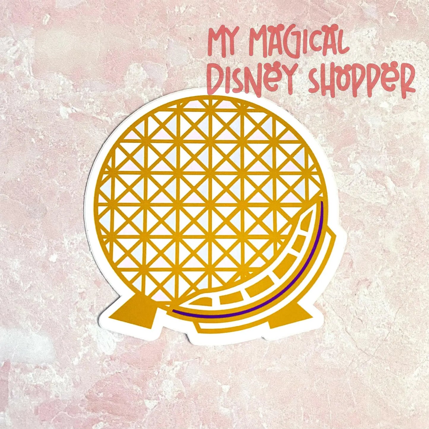 Epcot Monorail Sticker