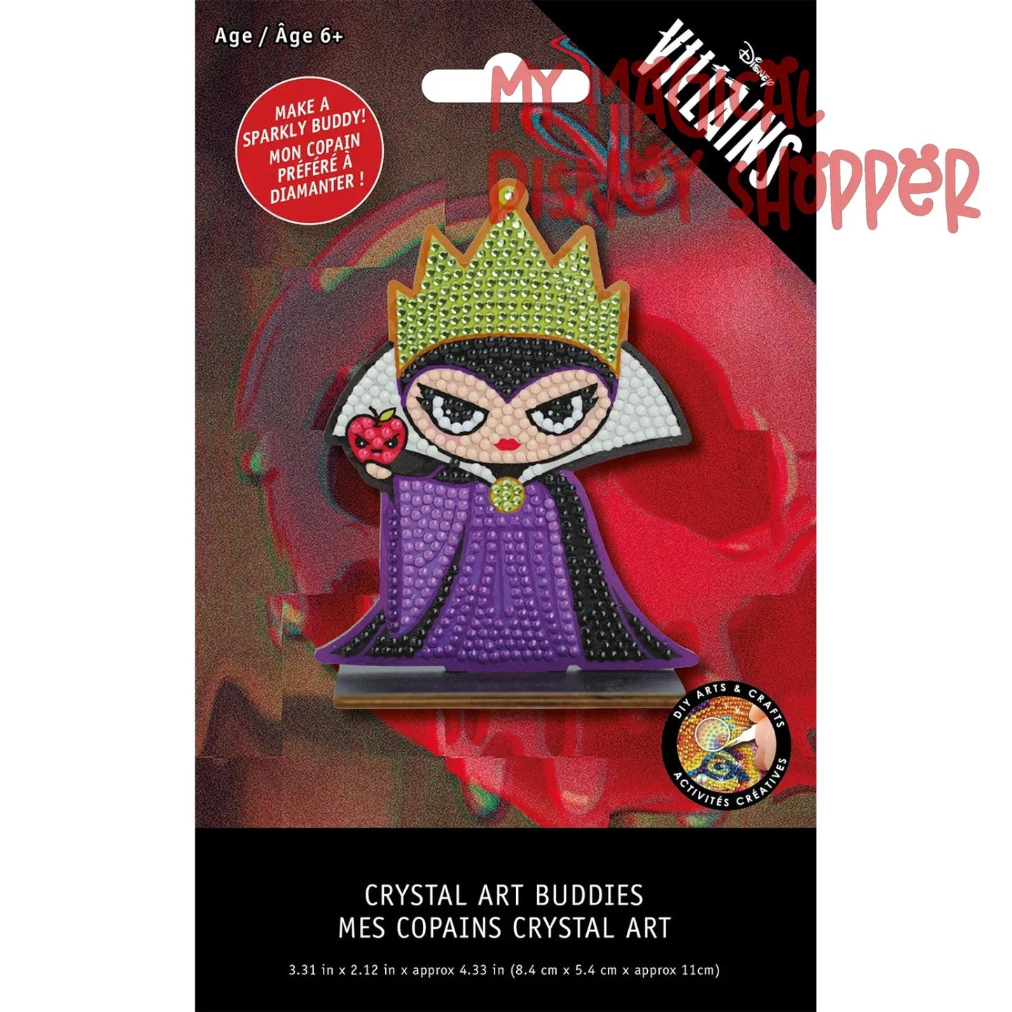 Evil Queen Crystal Art Buddies Kit