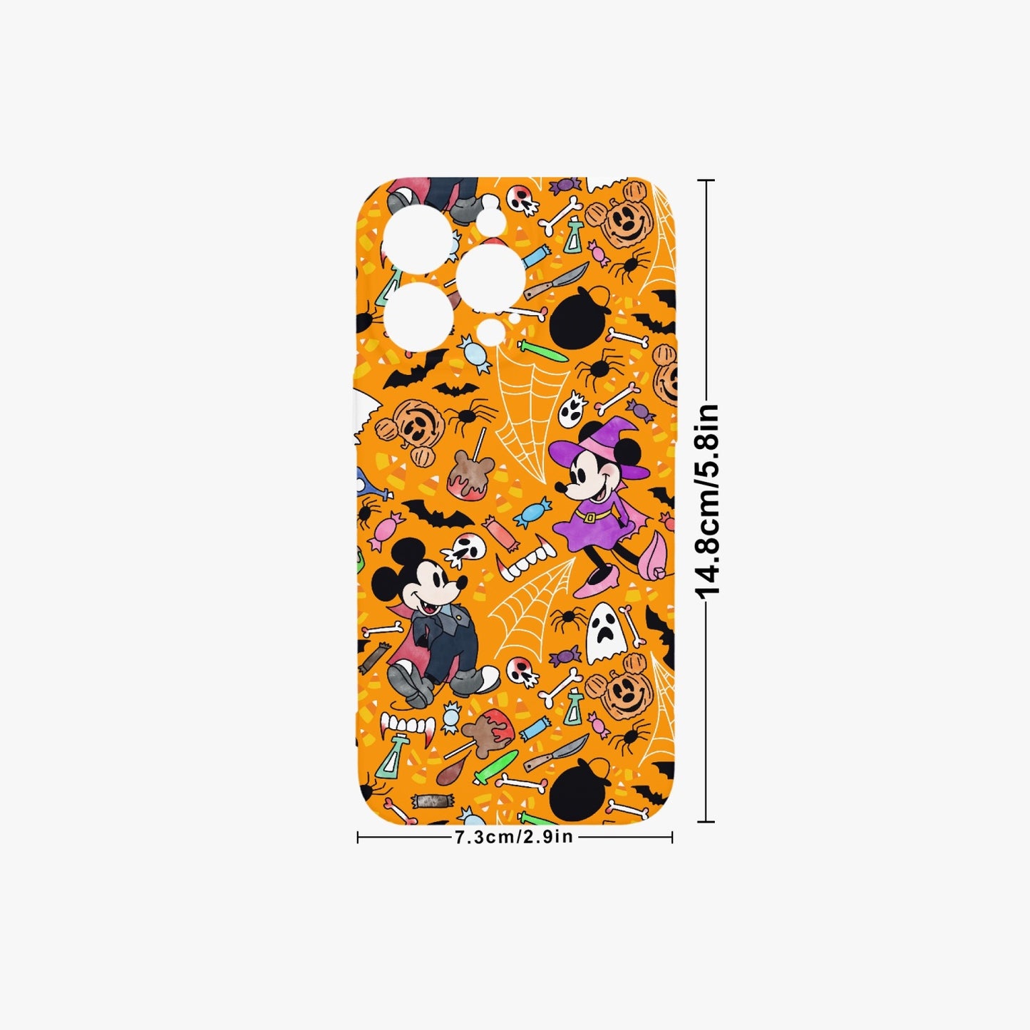 Not So Scary iPhone 15 Pro Phone Case (Lens Protective)