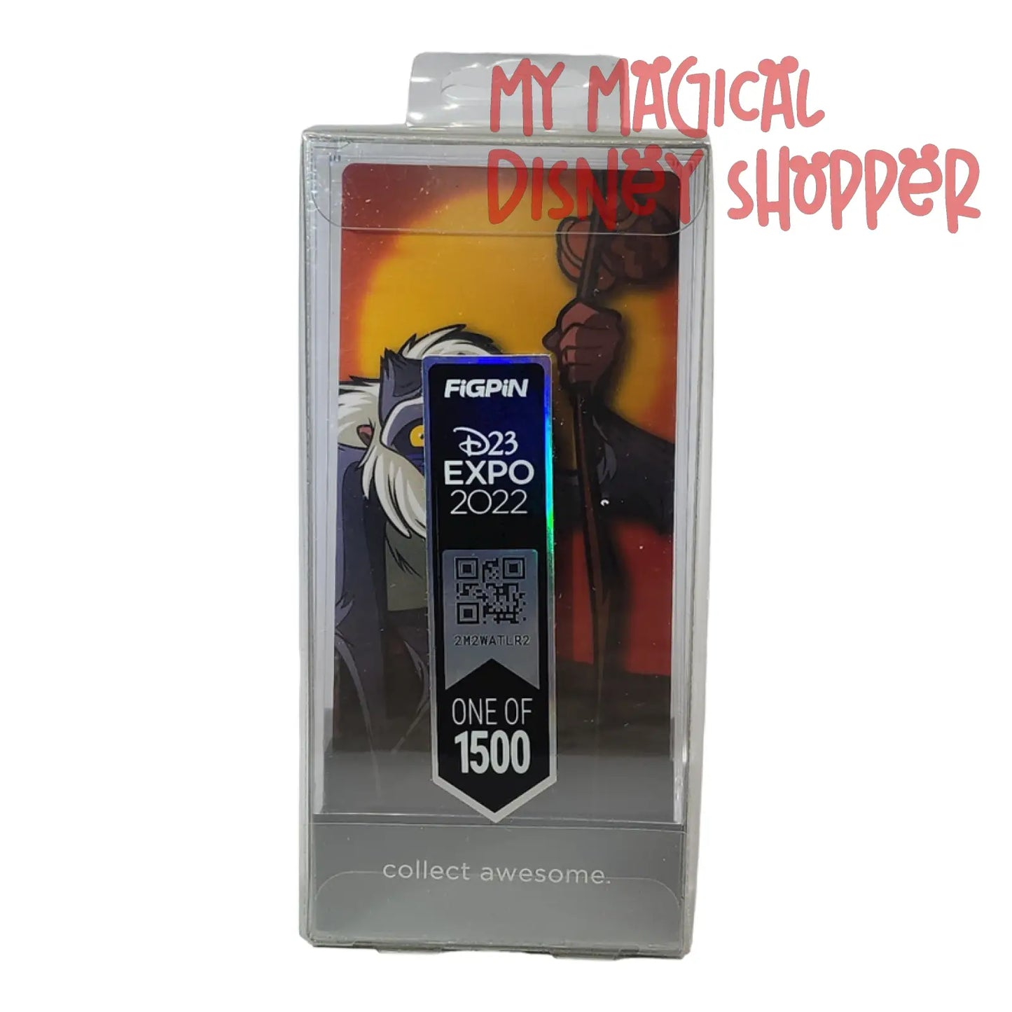 FiGPiN The Lion King Rafiki 2022 D23 Expo Exclusive Pin #858 - LE 1500