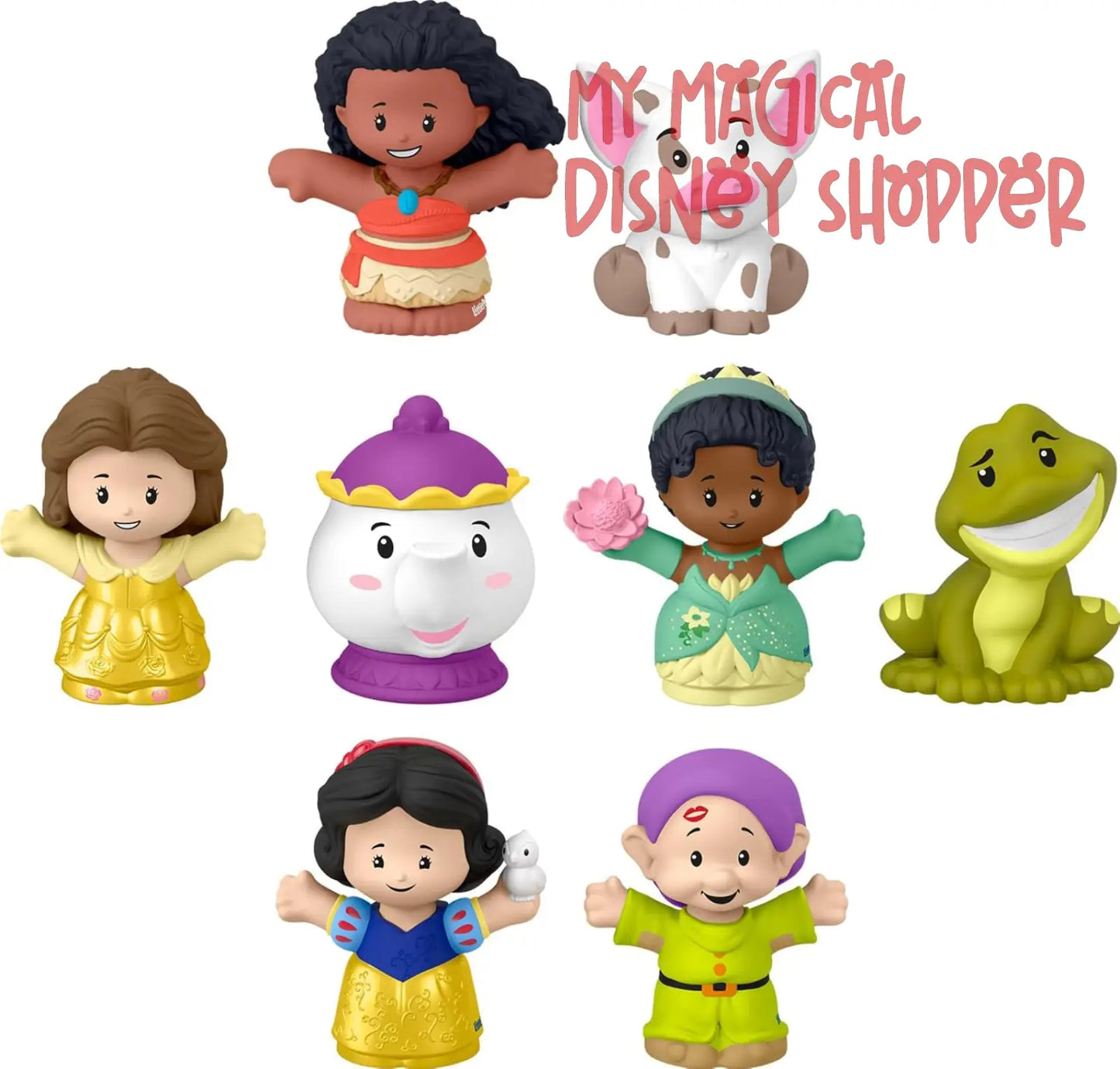 Fisher Price Princess Little People 8 Figurines
