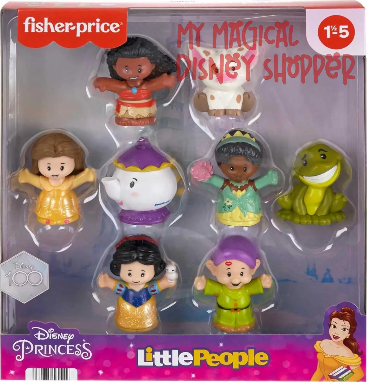 Fisher Price Princess Little People 8 Figurines