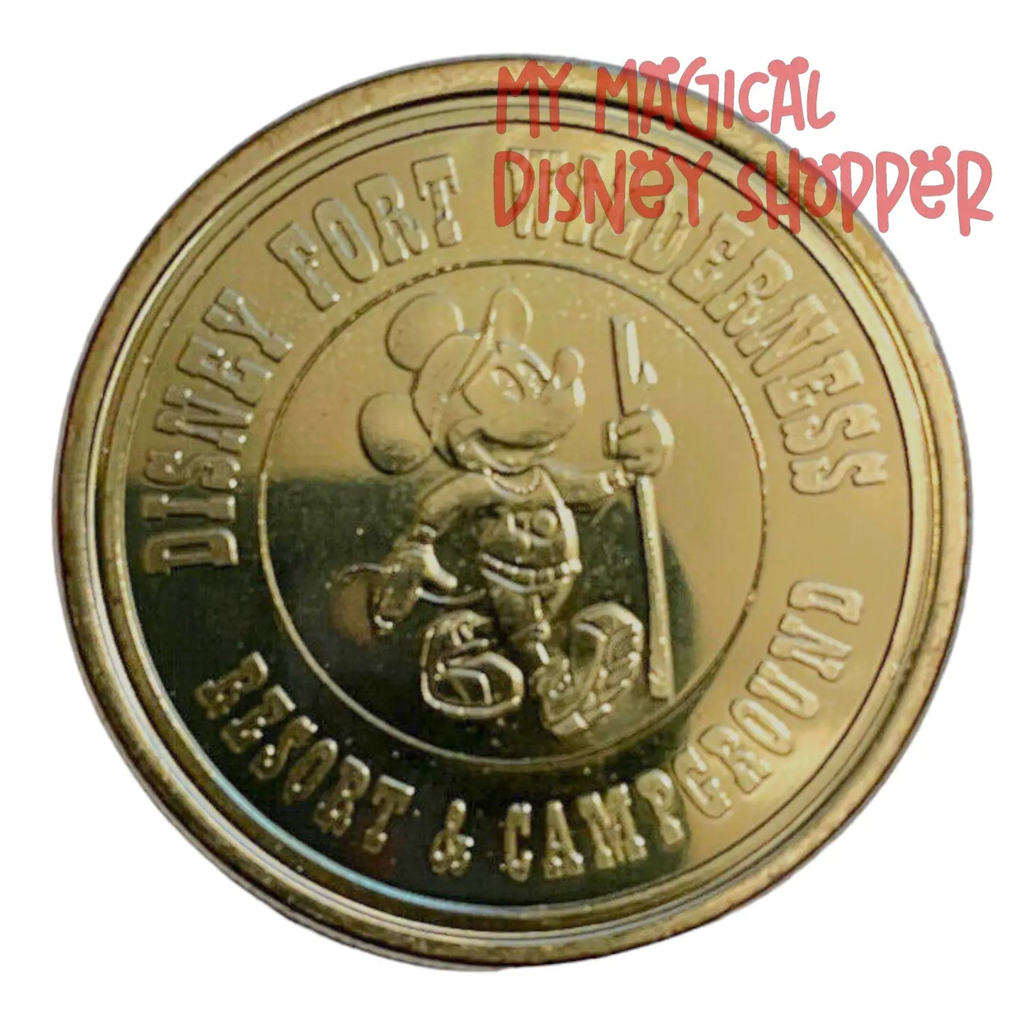 Fort Wilderness Resort & Campground Walt Disney World 50th Gold Medallion